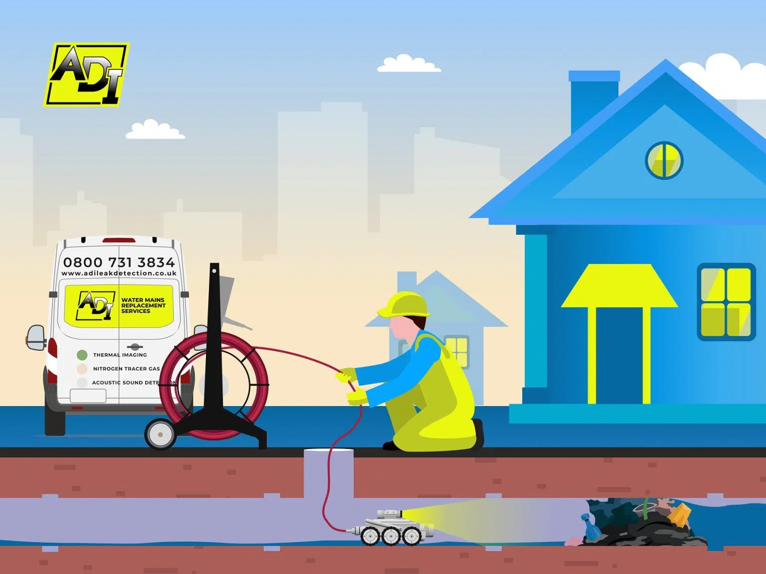 Drainage CCTV Surveys & Investigations Southport